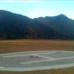 A helipad at Parbung sub-divisional headquarters in Hmar Hills. This is maintained by the Indian Army. Photo contributed by Muona Infimate